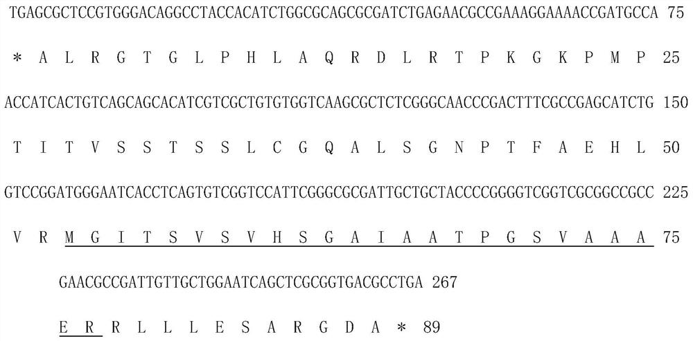 Mycobacterium tuberculosis h37rv coding gene and its application