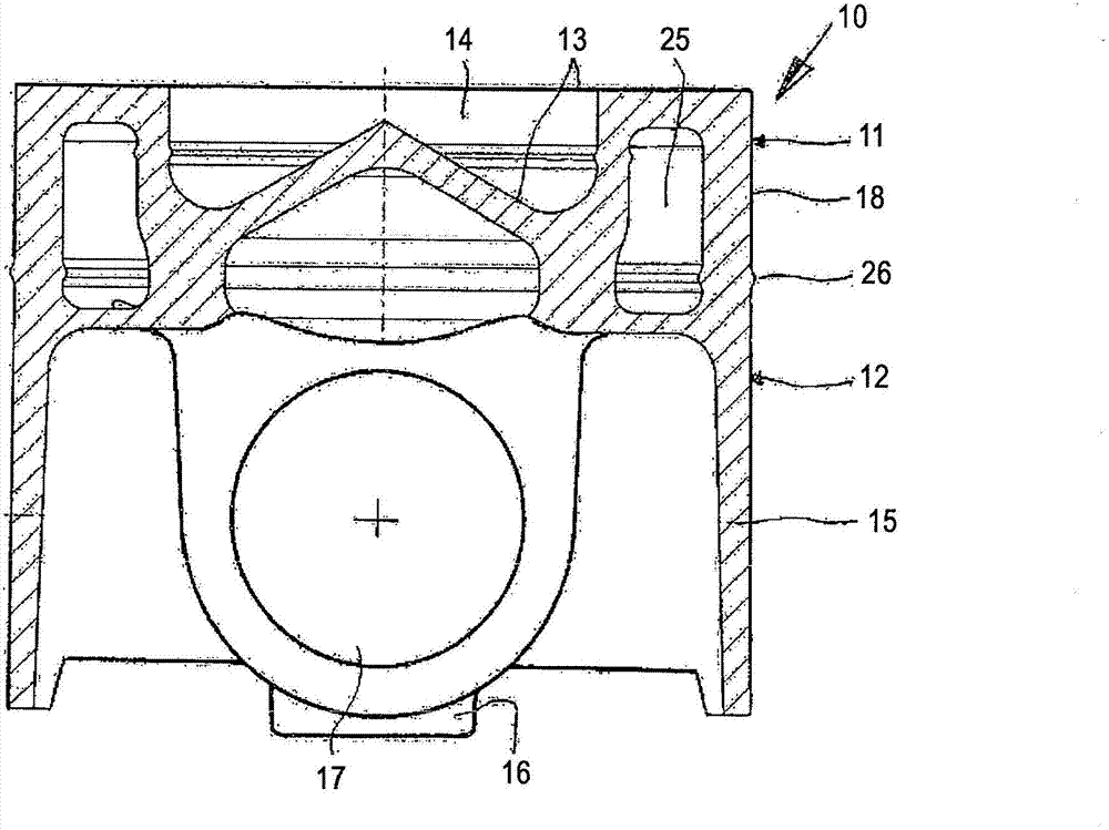 Method for producing a piston for an internal combustion engine and piston for an internal combustion engine