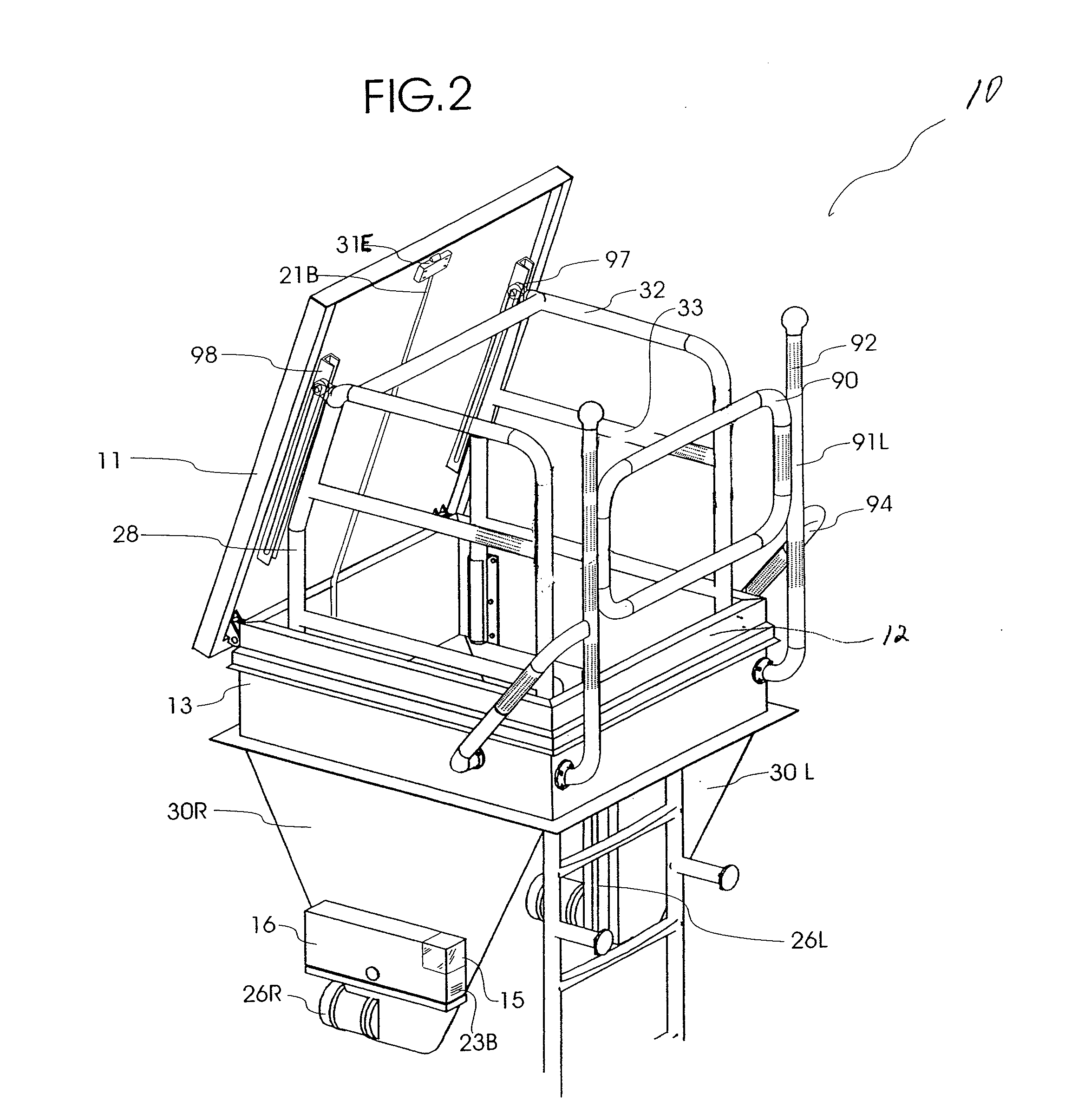 Safety hatch system and egress method