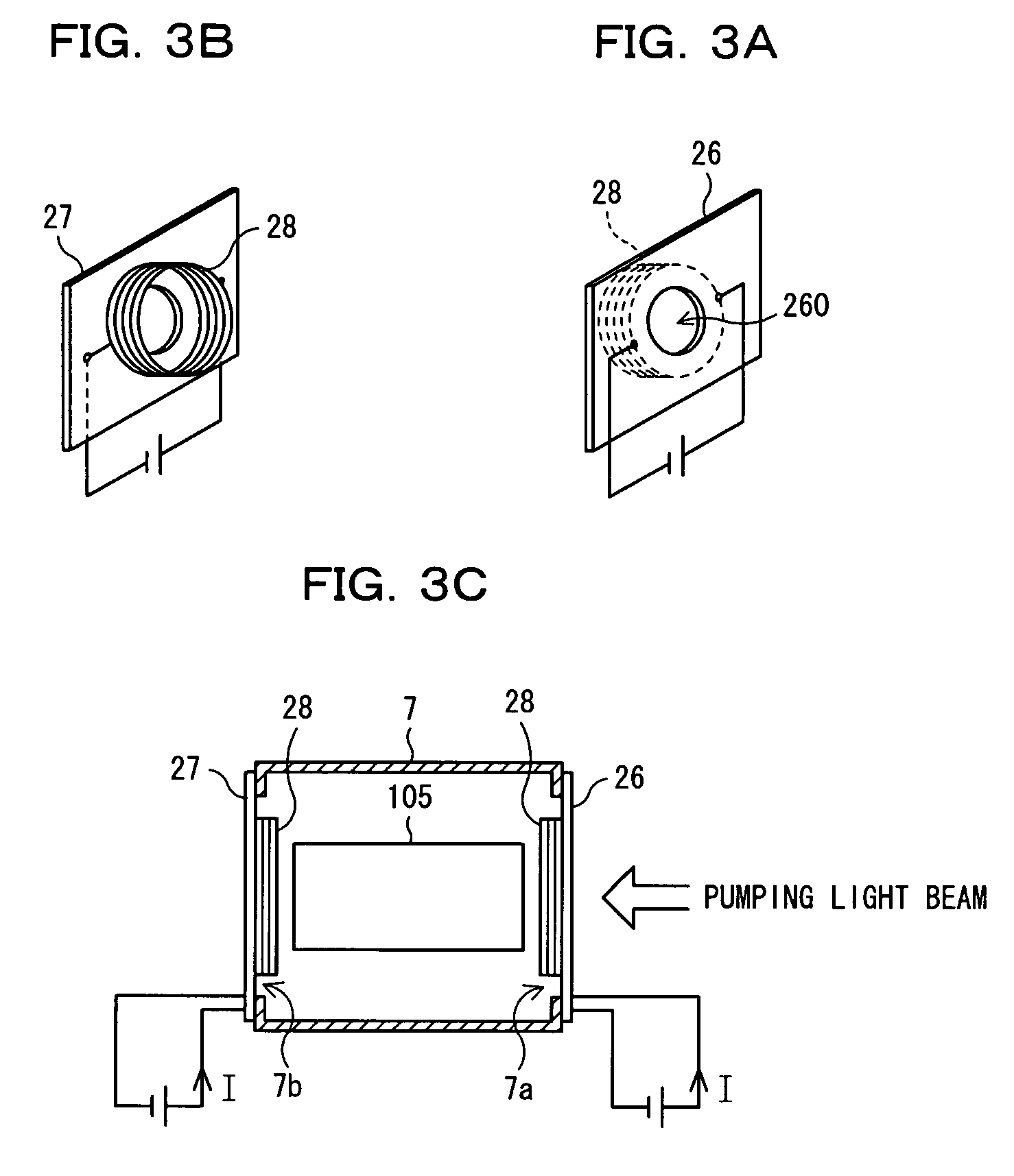 Static magnetic field applying structure for use in atomic oscillator