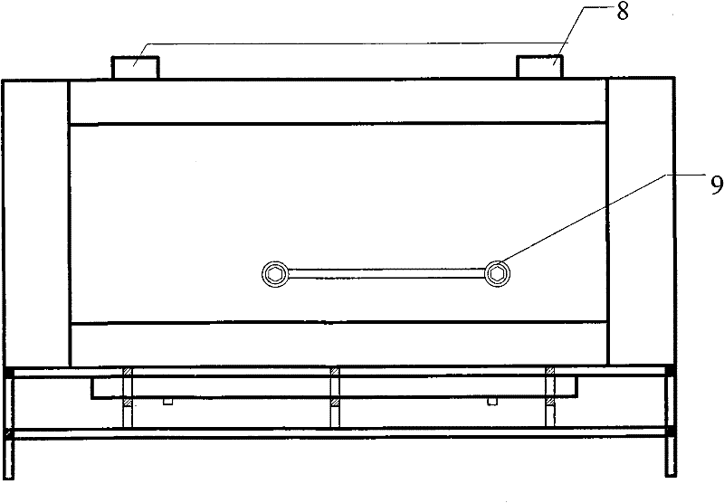 Blowing corrosion machine and method for corrosion and cleaning