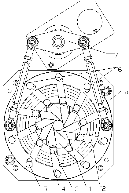A disc cutting mechanism