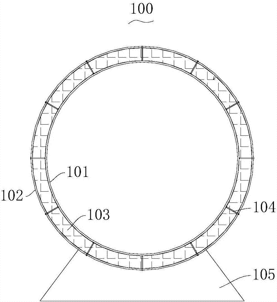 Pipeline structure and rapid laying method for single-layer vacuum pipeline or double-layer vacuum pipeline of pipeline structure