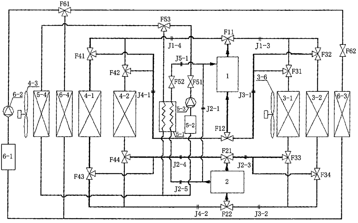 A multifunctional integrated thermal management system for a pure electric vehicle