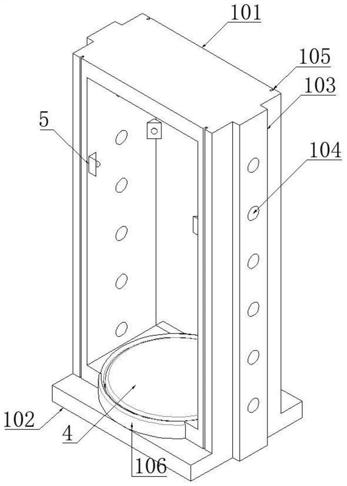 Telescopic assembly for security check door