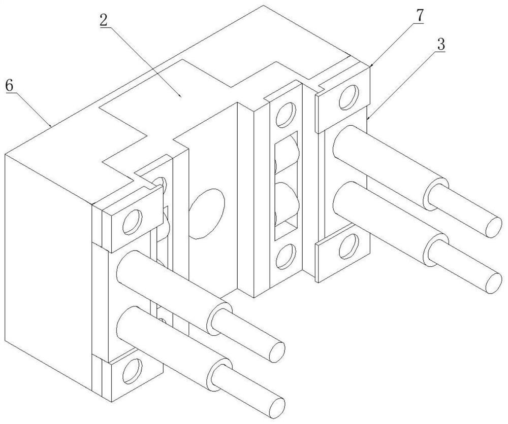 Telescopic assembly for security check door