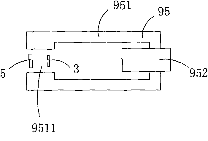 Gas blast arc-quenching type AC permanent magnet intelligent circuit breaker