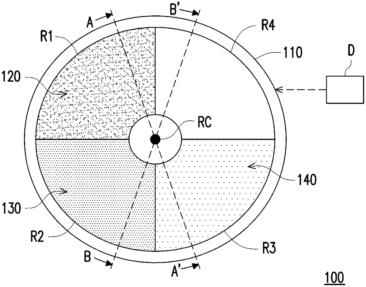 Optical wavelength conversion module and illumination module