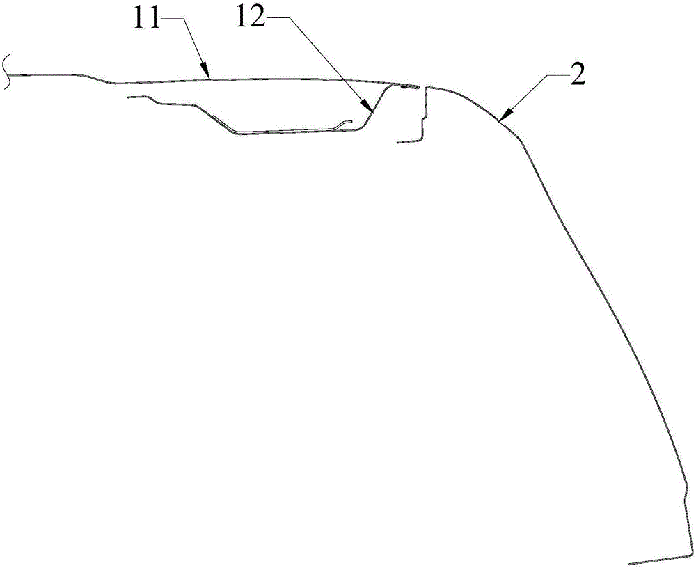 Automobile engine hood and processing method