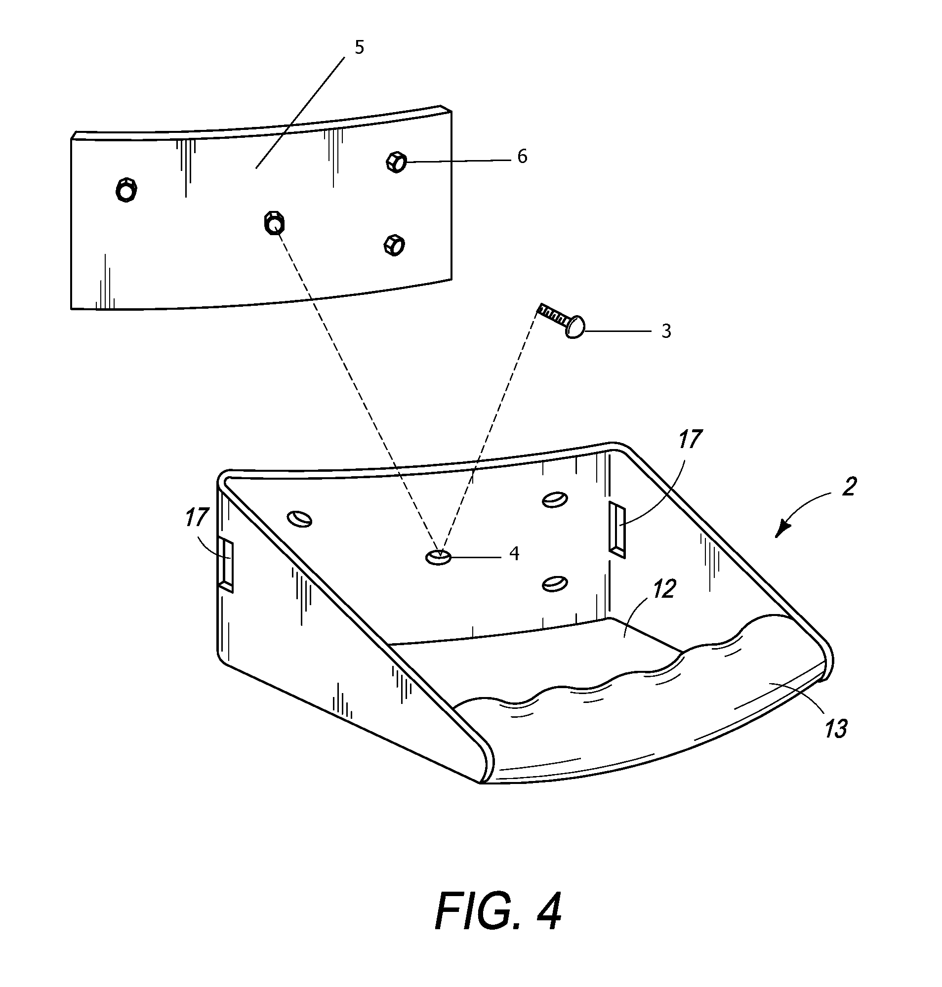 Bucket Holding and Tipping Device