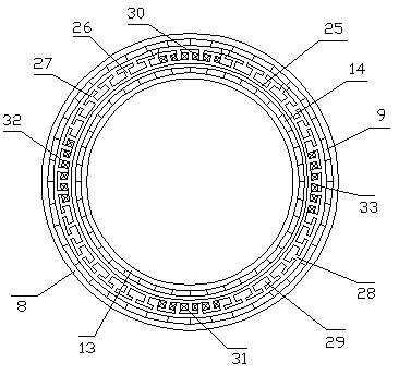 Ironless brushless gearless large hub motor