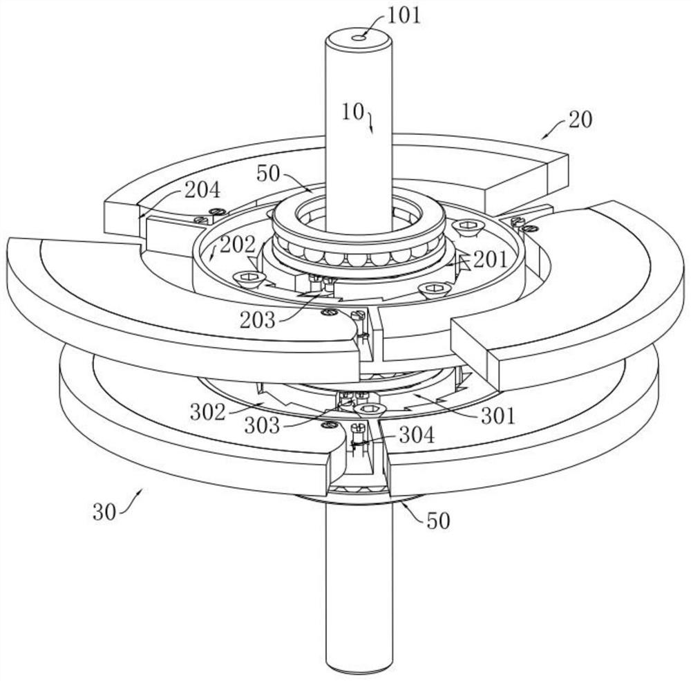 A bidirectionally rotatable ratchet unfolding flywheel for ball screw inertial capacity