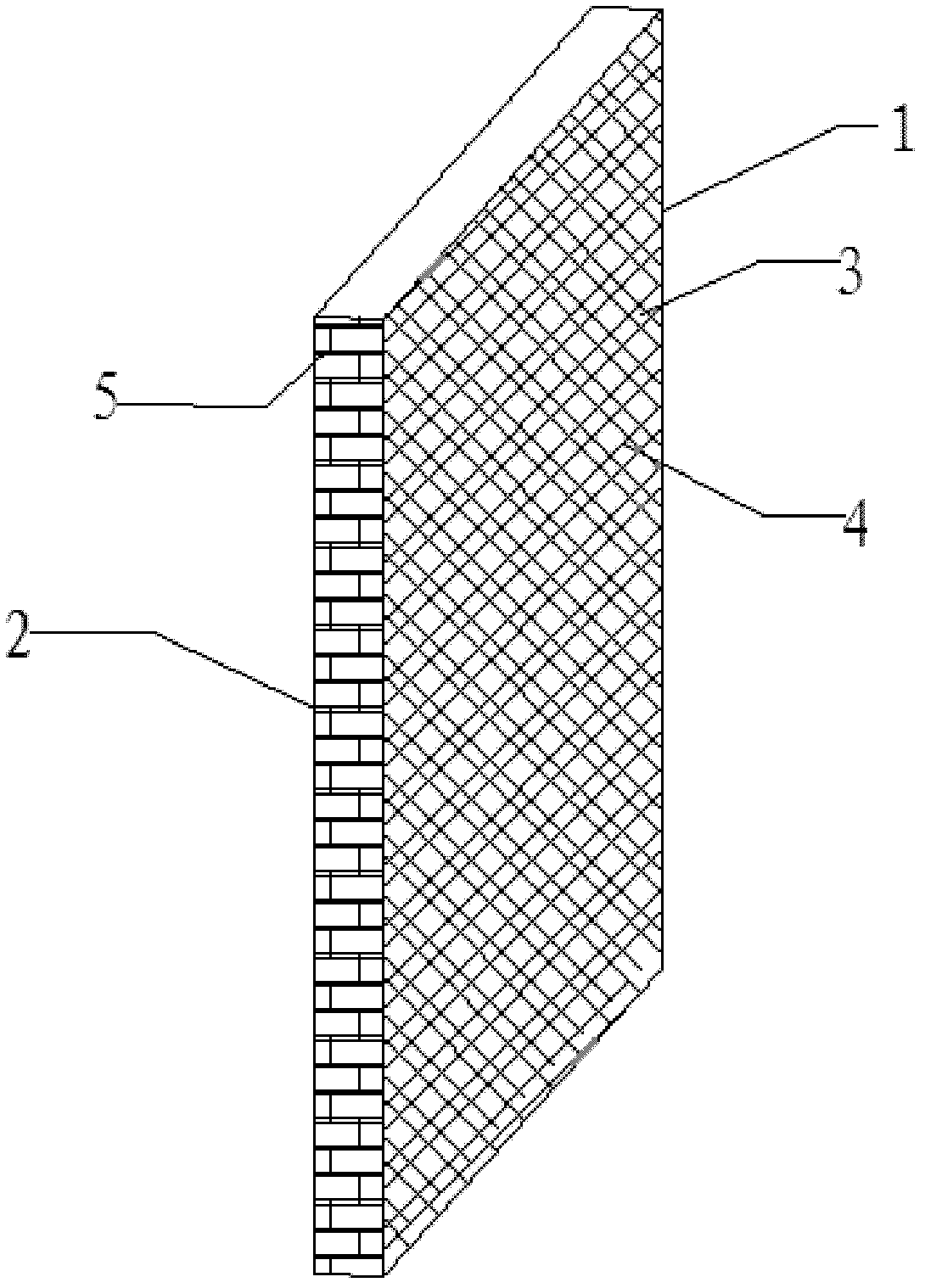 Double-face cloth capable of conducting moisture with single face