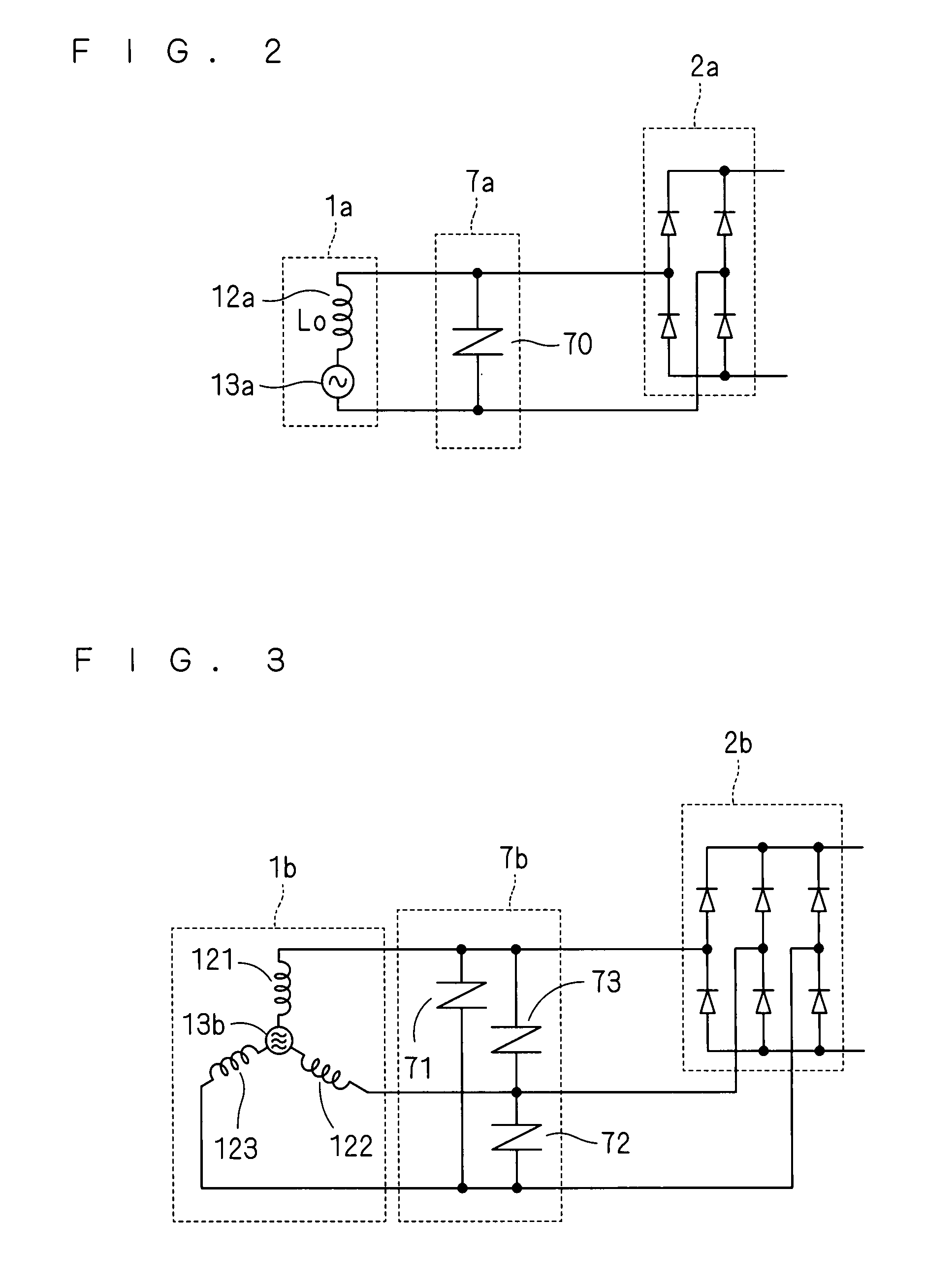 Multiphase current supplying circuit, driving apparatus, compressor and air conditioner