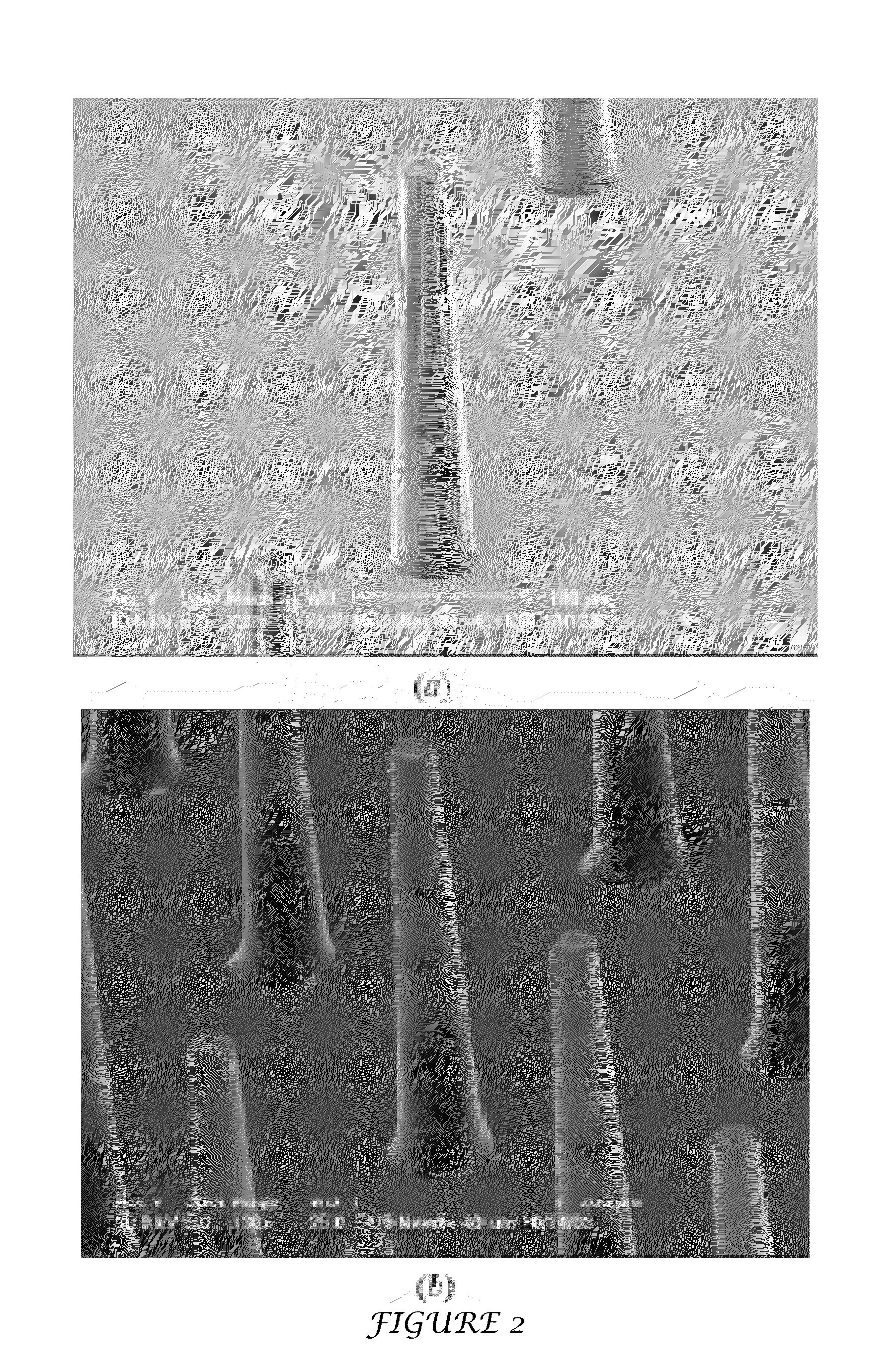 Tapered hollow metallic microneedle array assembly and method of making and using the same