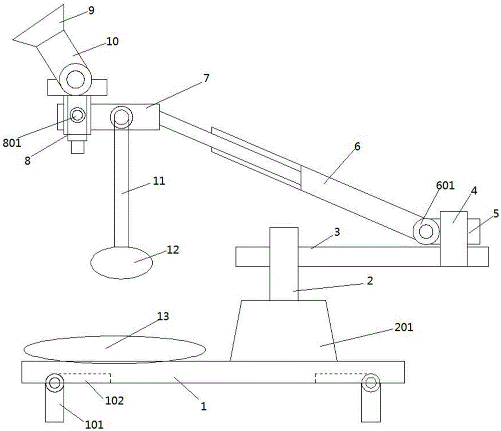 Auxiliary frame for ophthalmologic operation