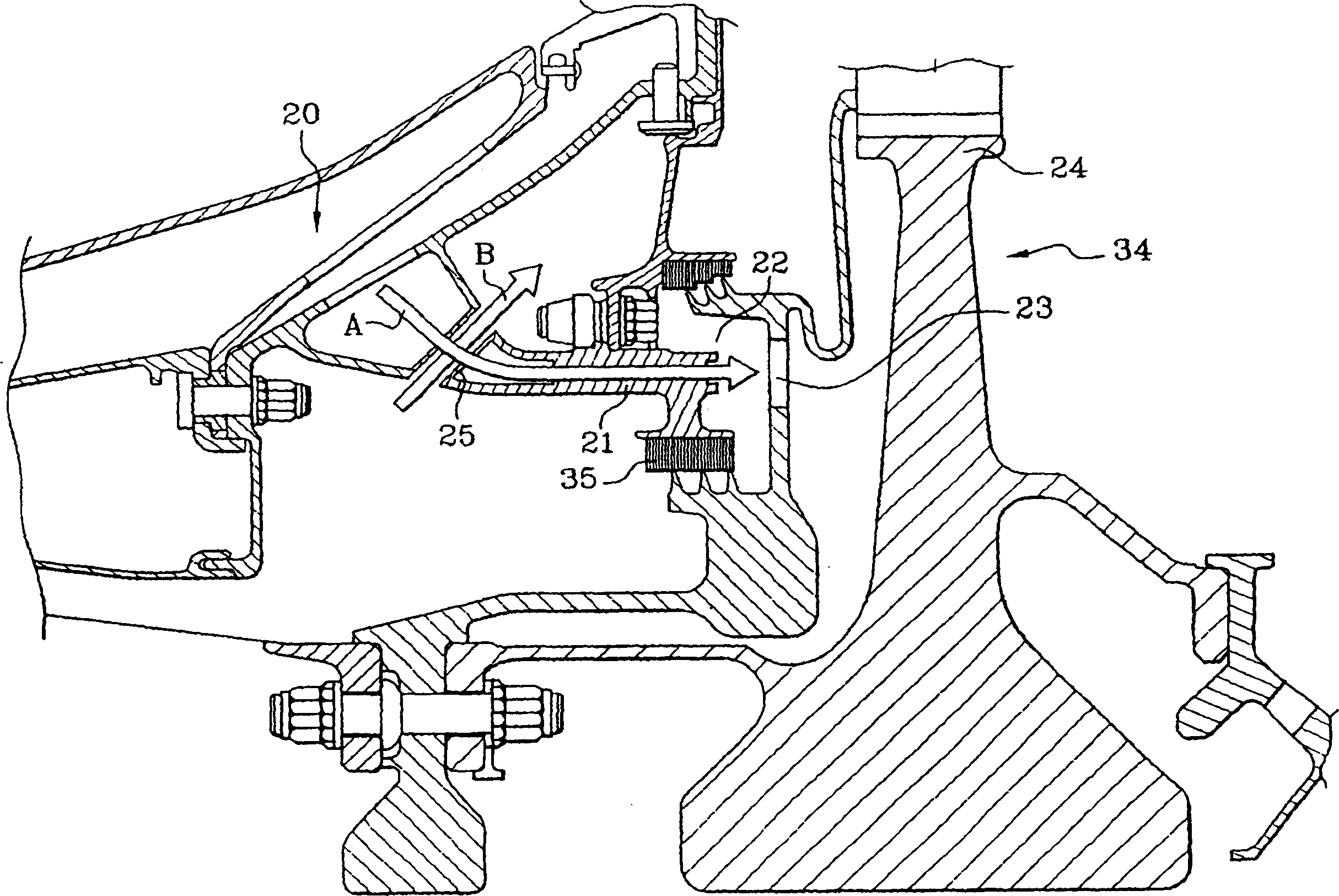 Stator for a turbomachine