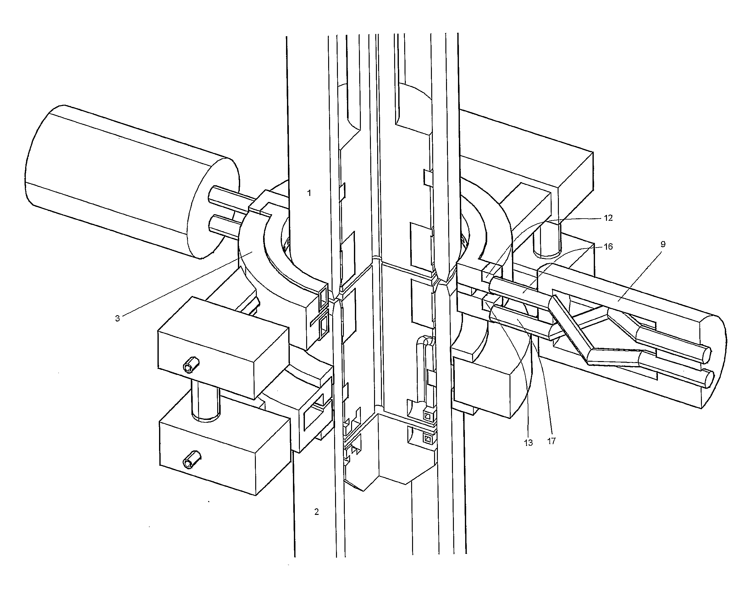Apparatuses For and Methods of Forge Welding Elongated Articles with Electrodes and an Induction Coil