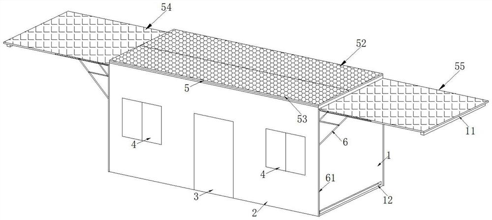 Military barrack facility in extremely cold area