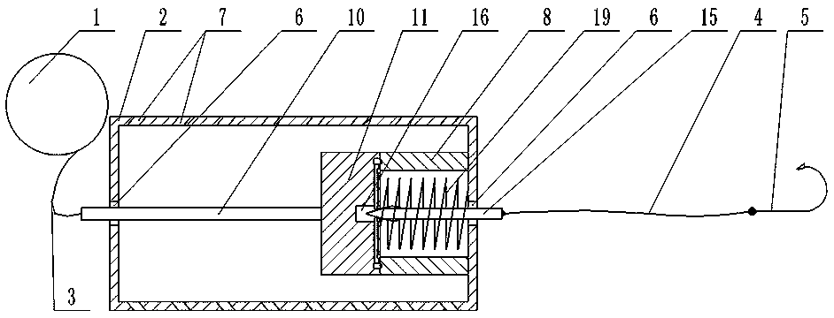 Automatic fishing hook