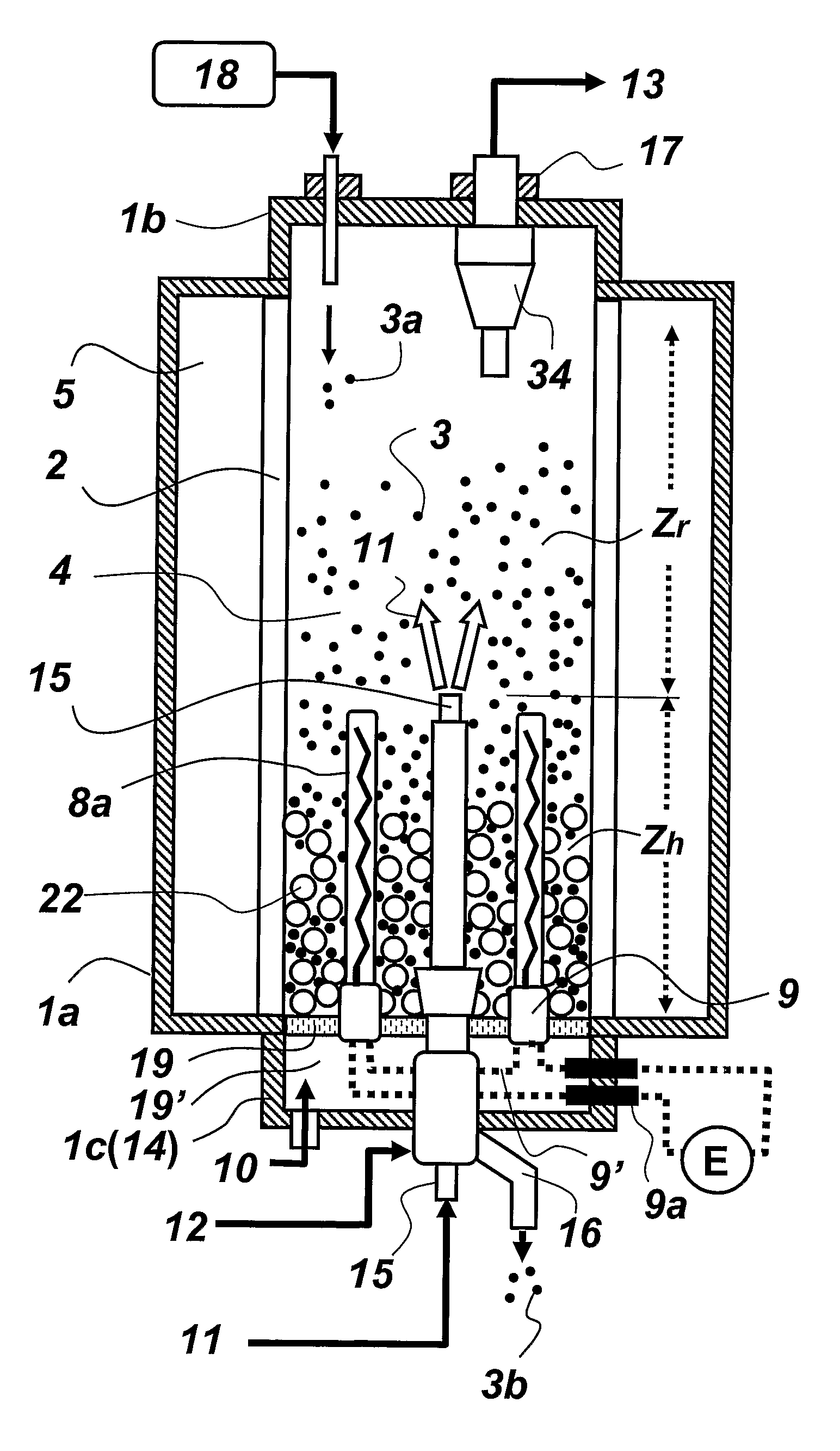 Method and Apparatus for Preparation of Granular Polysilicon