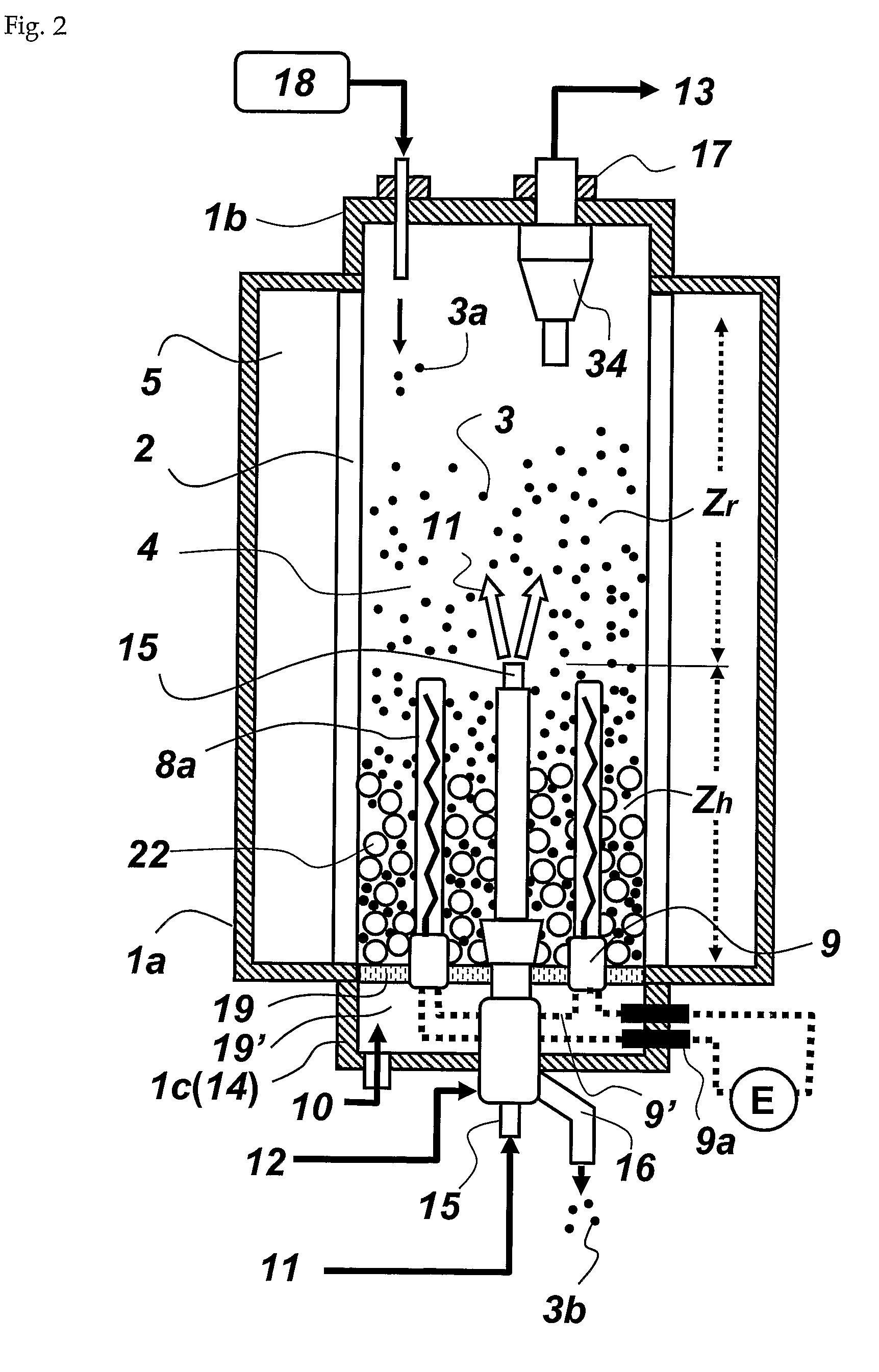 Method and Apparatus for Preparation of Granular Polysilicon