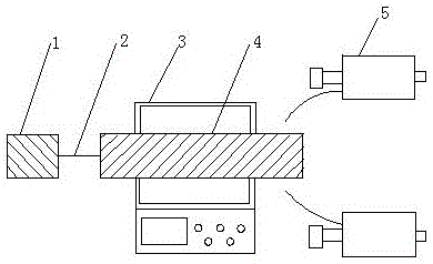 A micro-electron collision system and a method for magnetizing electromagnetic products using it