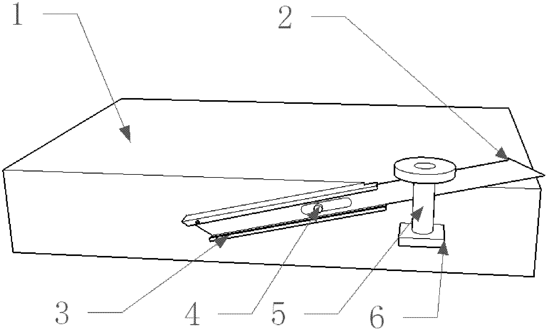 Novel leather rope cutting apparatus