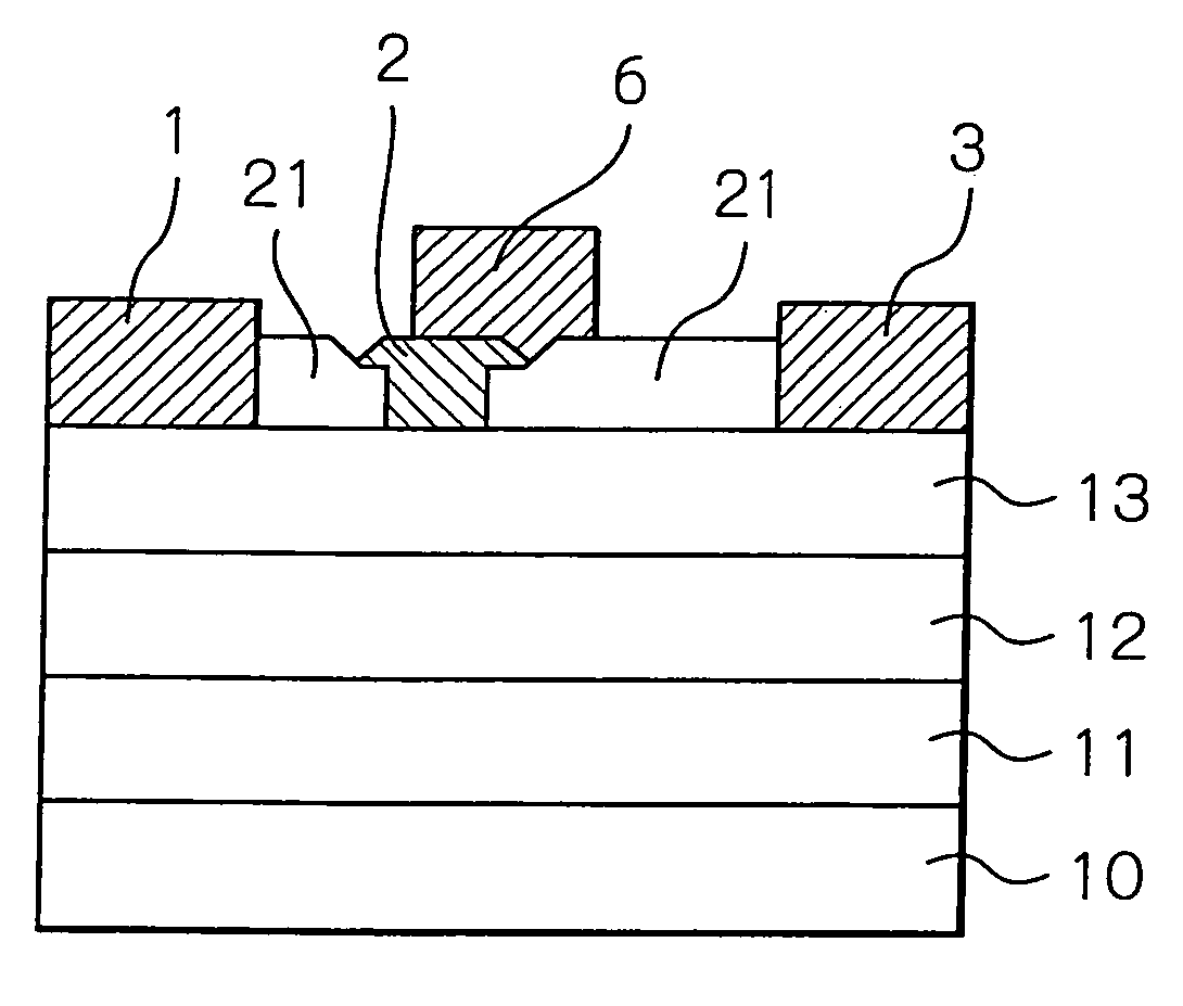 Method for manufacturing a field effect transistor having a field plate