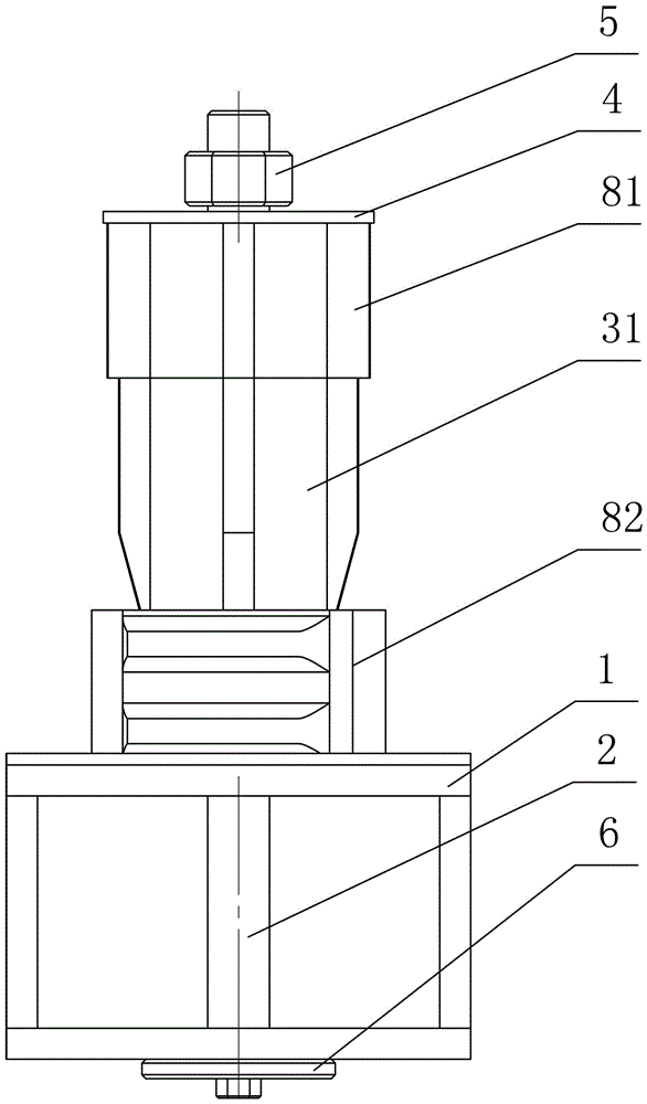 An assembly jig for opening and closing toggle arms