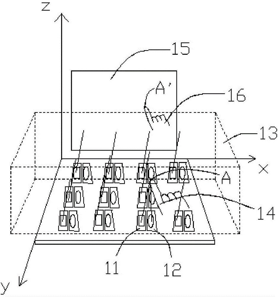 Interactive display method, control method and system for implementing holographic image display