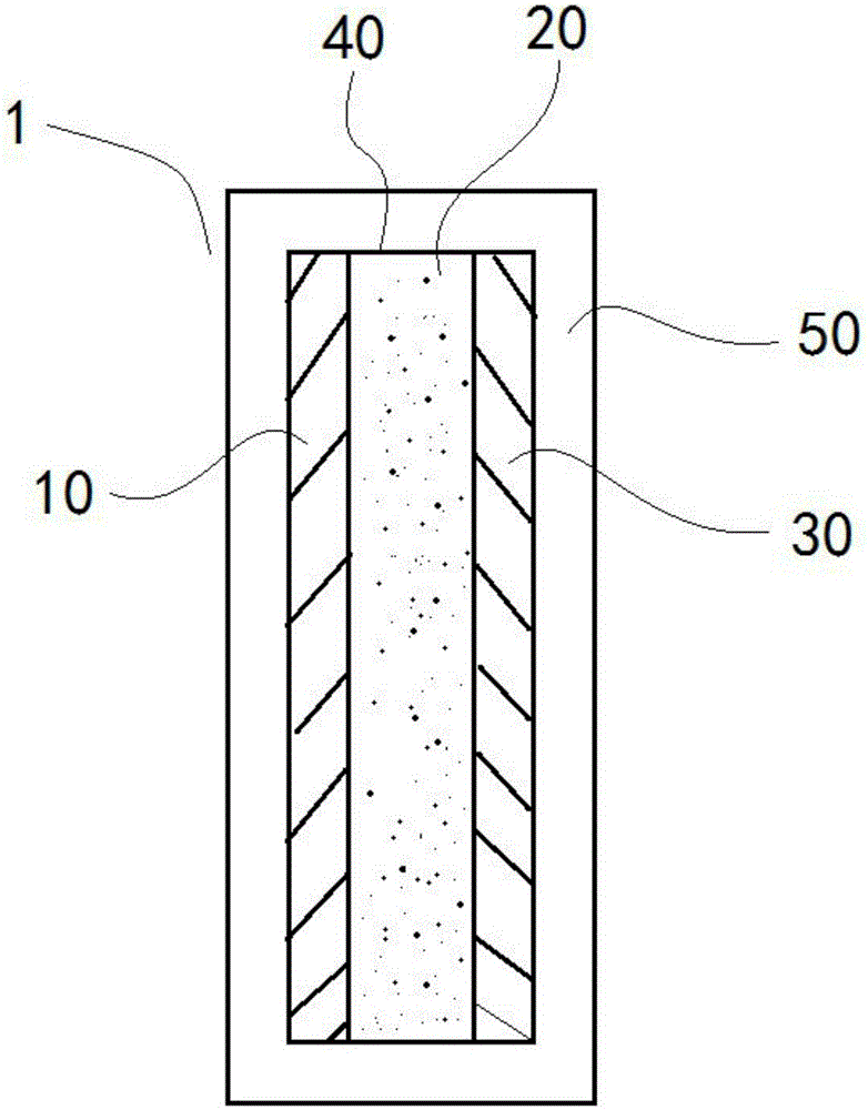 High-capacity battery and application thereof