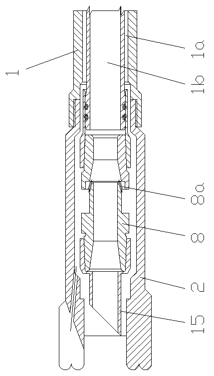 Positive and negative pressure combined plug flow fixed-point sampling device