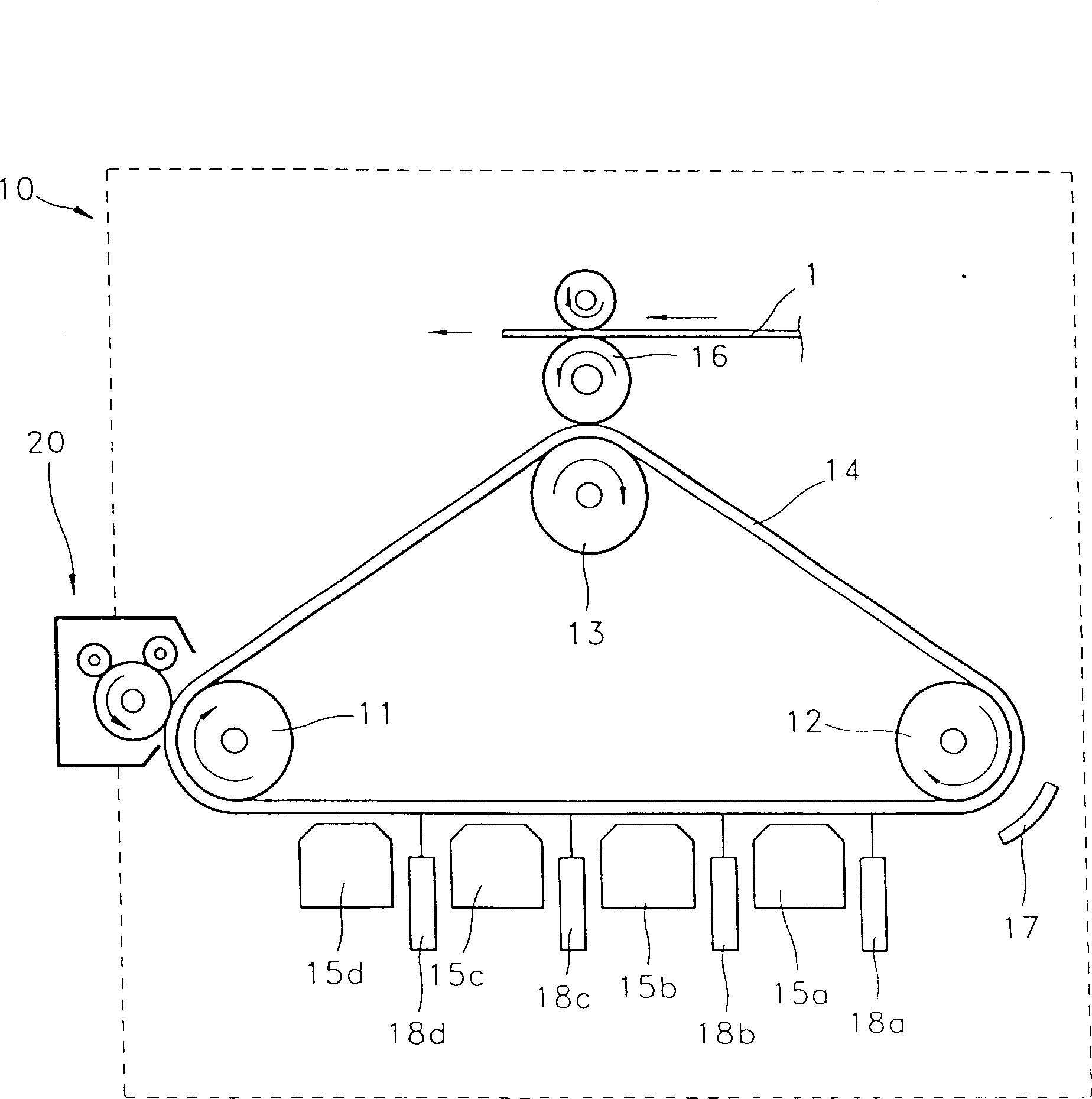 Carrier recovery apparatus of liquid electrophotographic printer