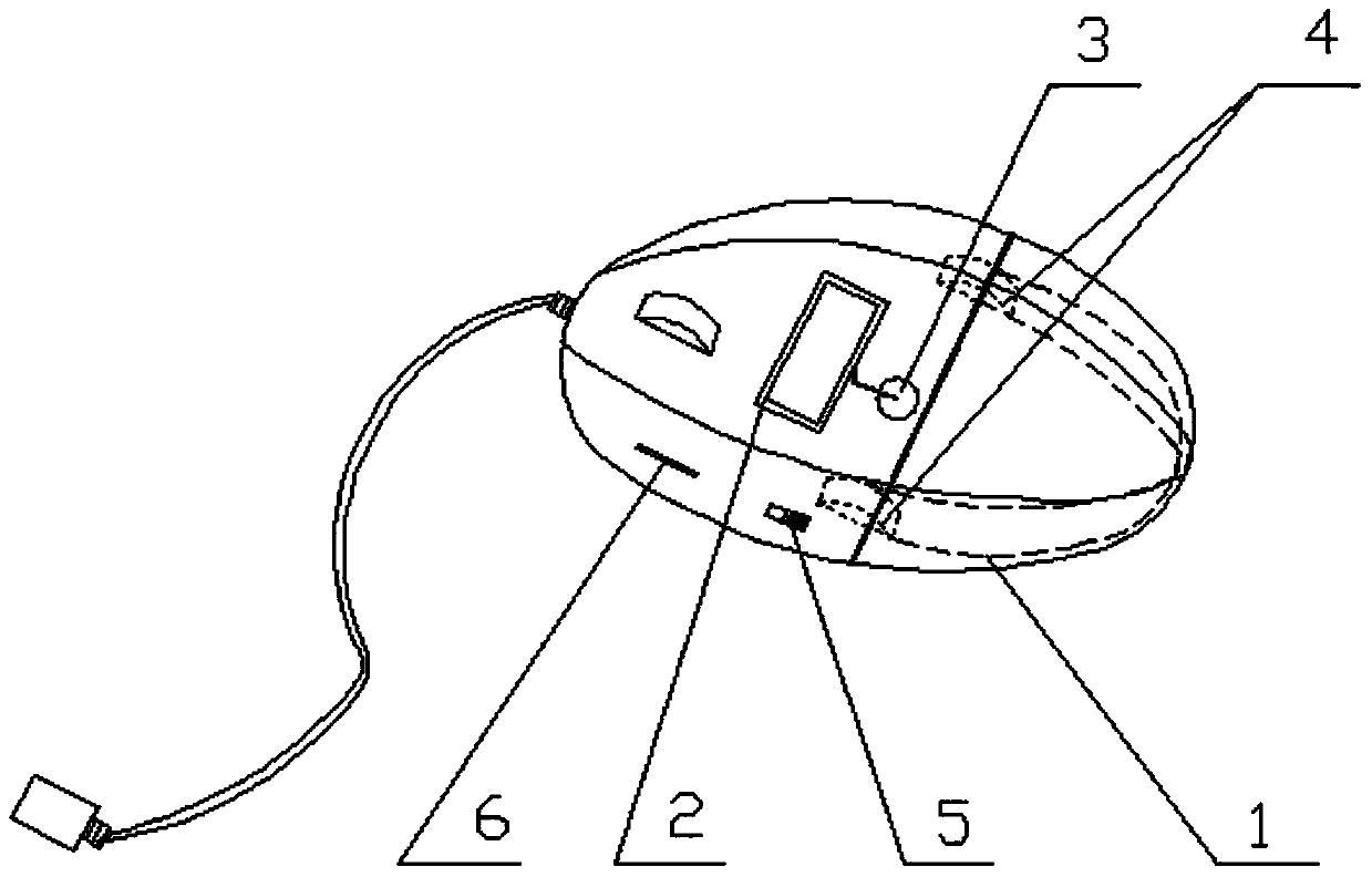 USB (universal serial bus) mouse