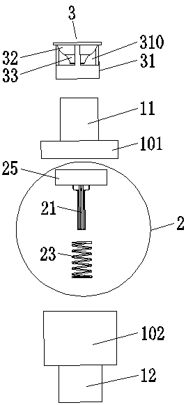 Overflow device for improving overflow capacity and accelerating drainage of drainage valve