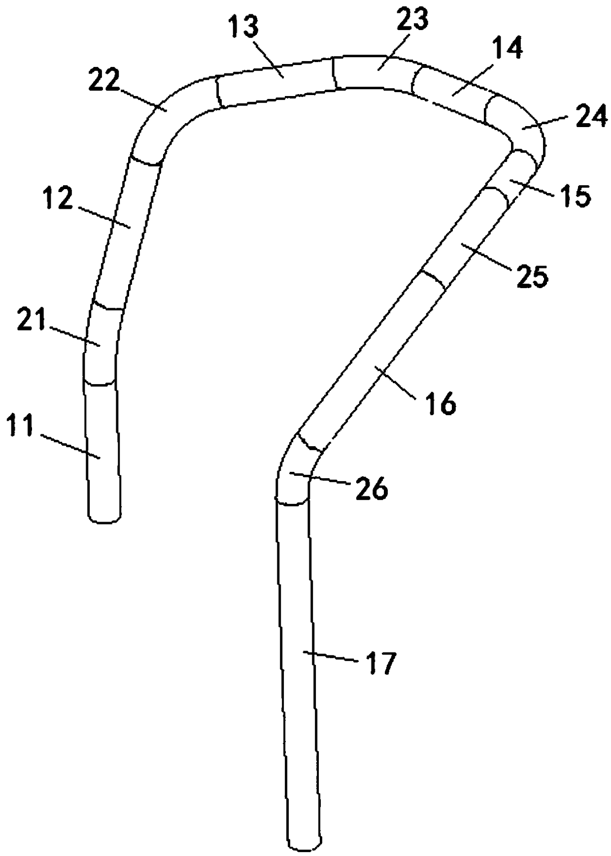 Air returning pipe of single-cold air conditioning outdoor unit and air conditioner