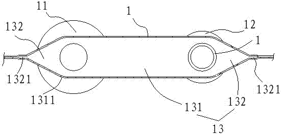 Connector provided with breaking valve and specially used for peritoneal dialysis solution bag