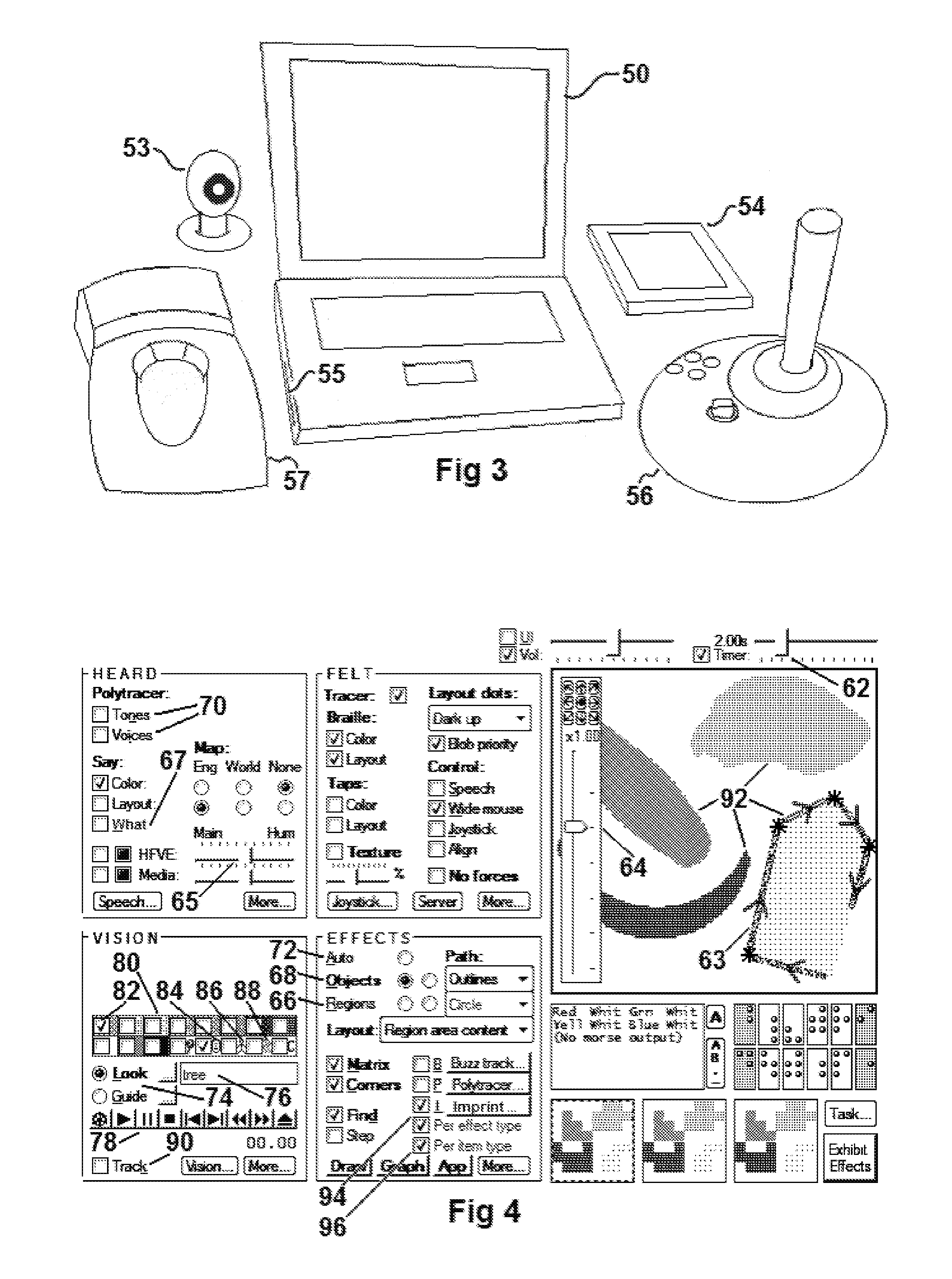 System for presenting visual items