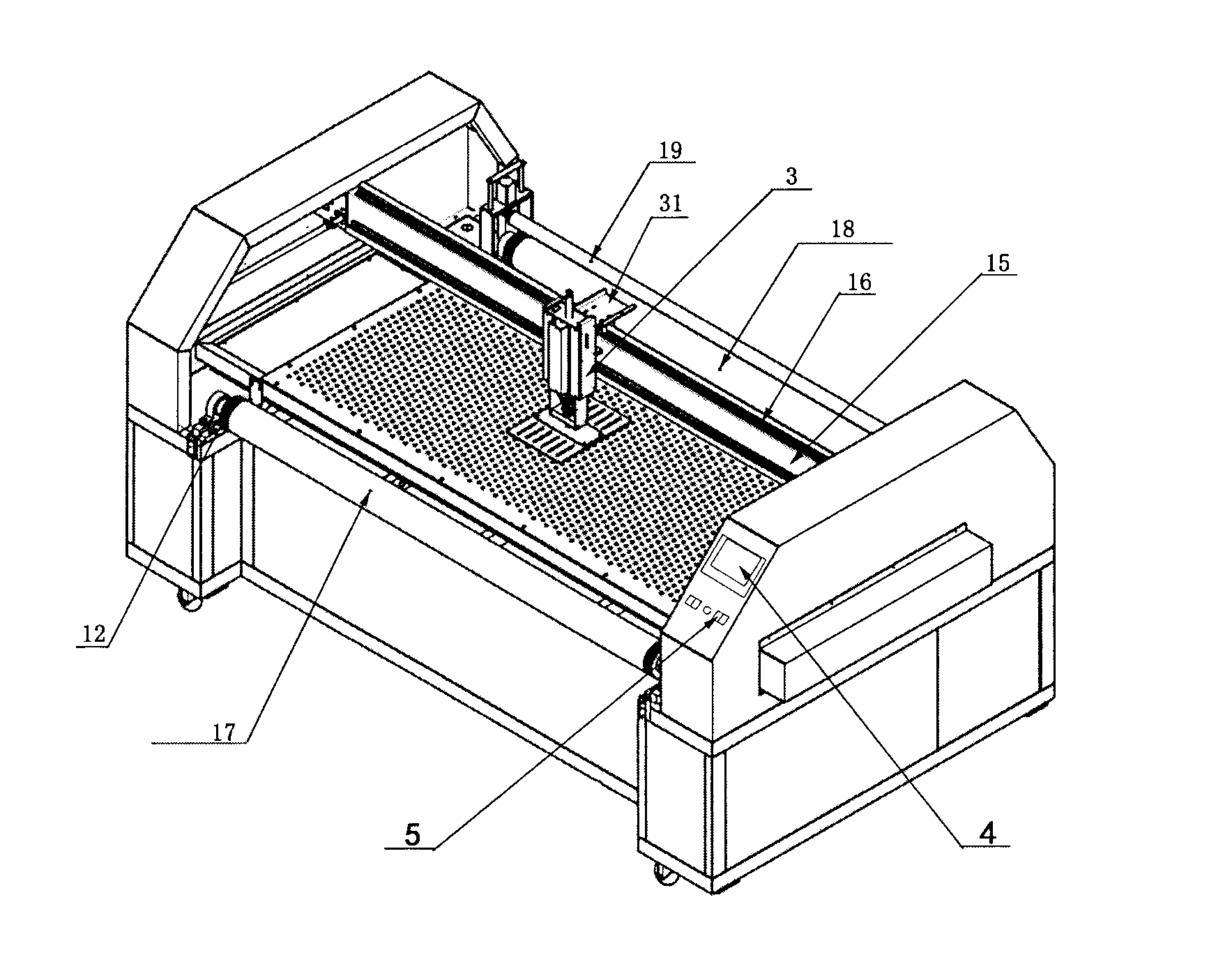 Intelligent electricity-scalding cutting device