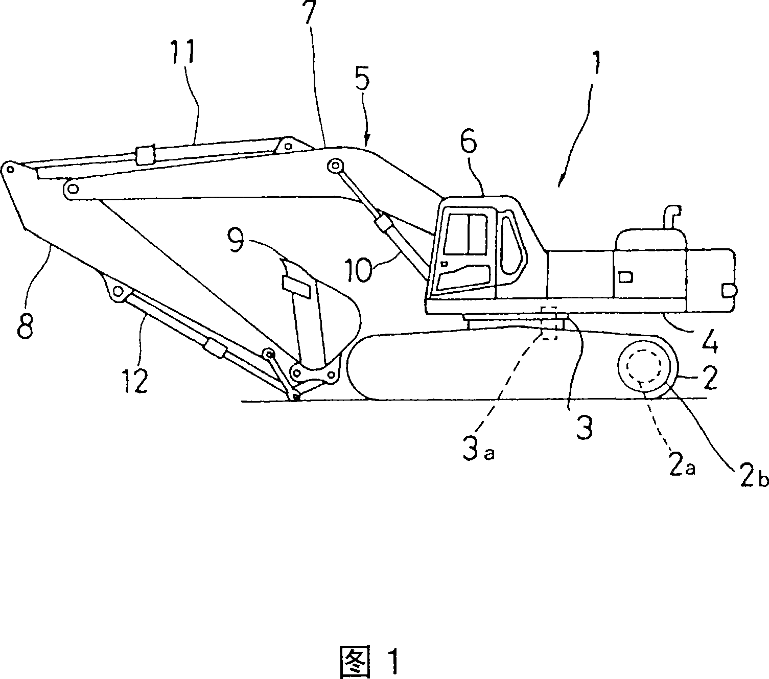 Hydraulic drive device for working machine