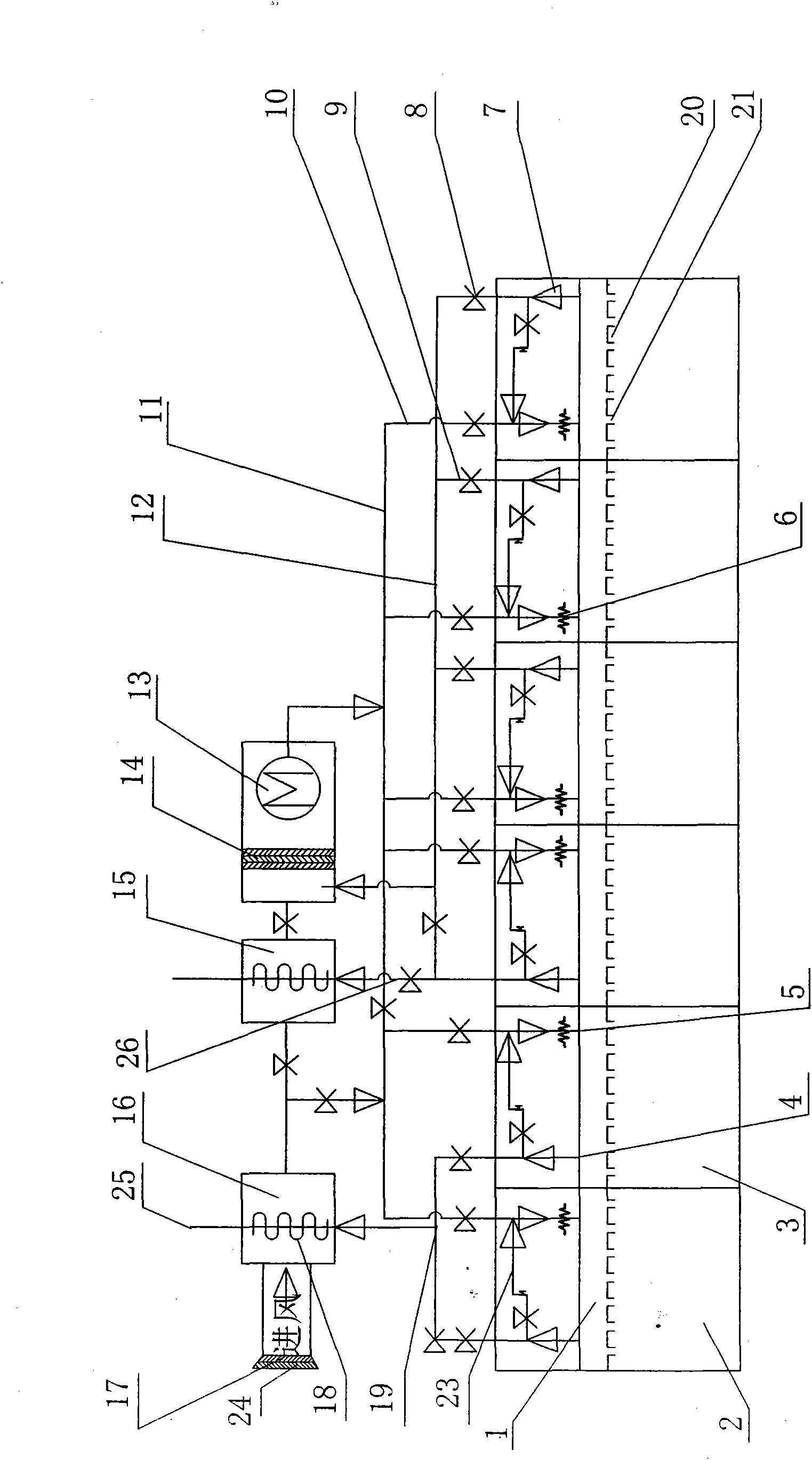 Energy-conserving drying device