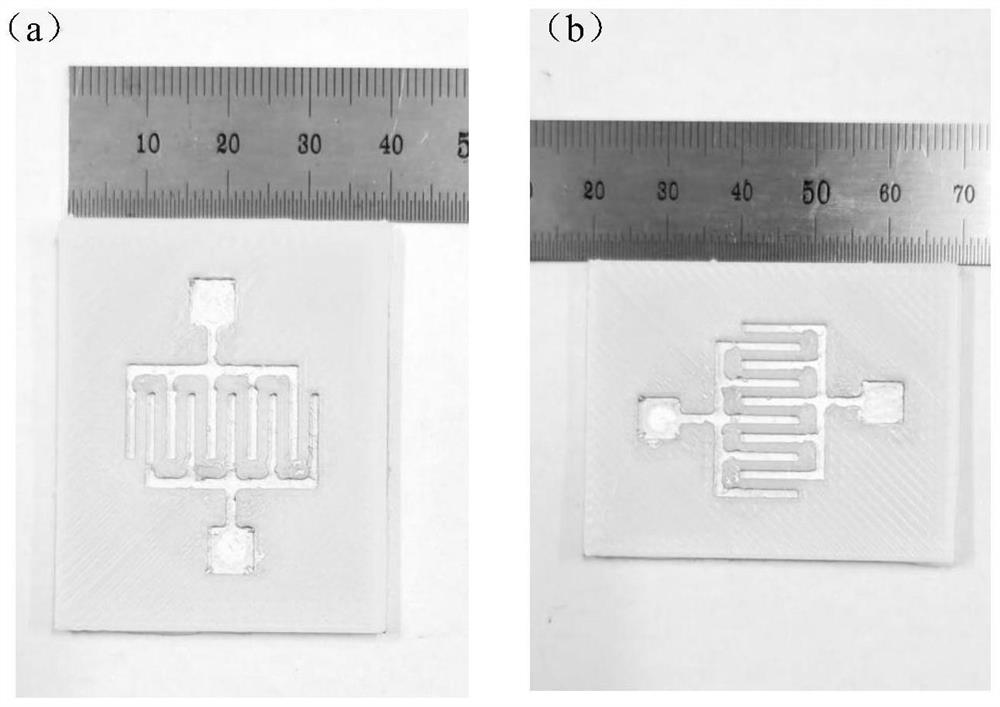 Method for preparing interdigital chip type miniature supercapacitor through 3D printing technology