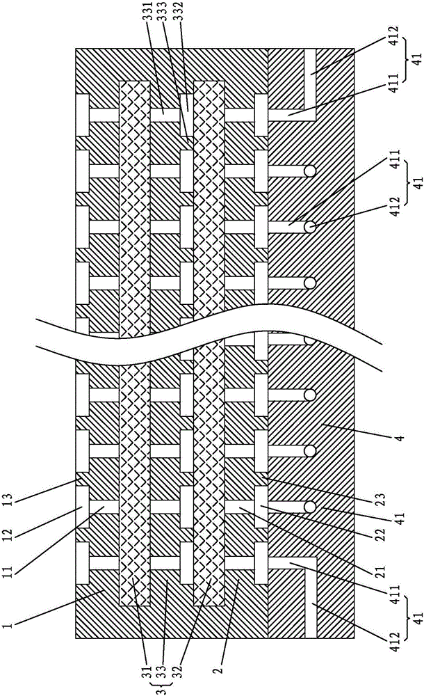 Breathable shoe sole high in forming efficiency and breathable shoe