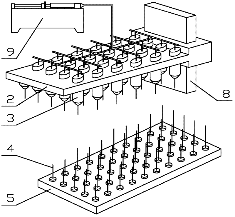 Device for electrospinning three-dimensional controlled structure of nanofibers