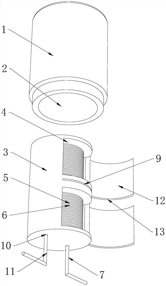 Laminated inductor and assembling method thereof