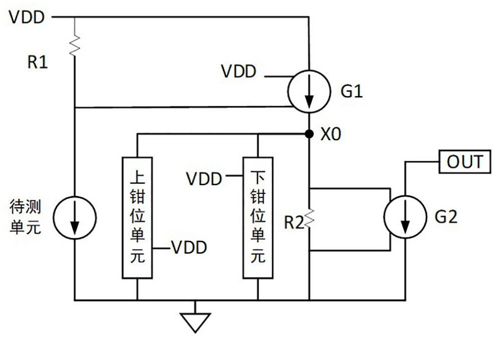 Current detection circuit with controllable detection current