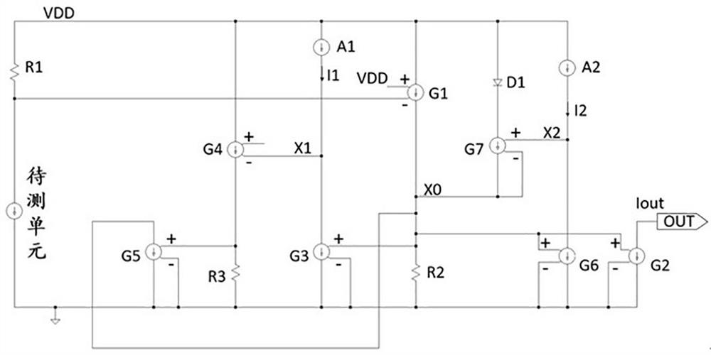 Current detection circuit with controllable detection current