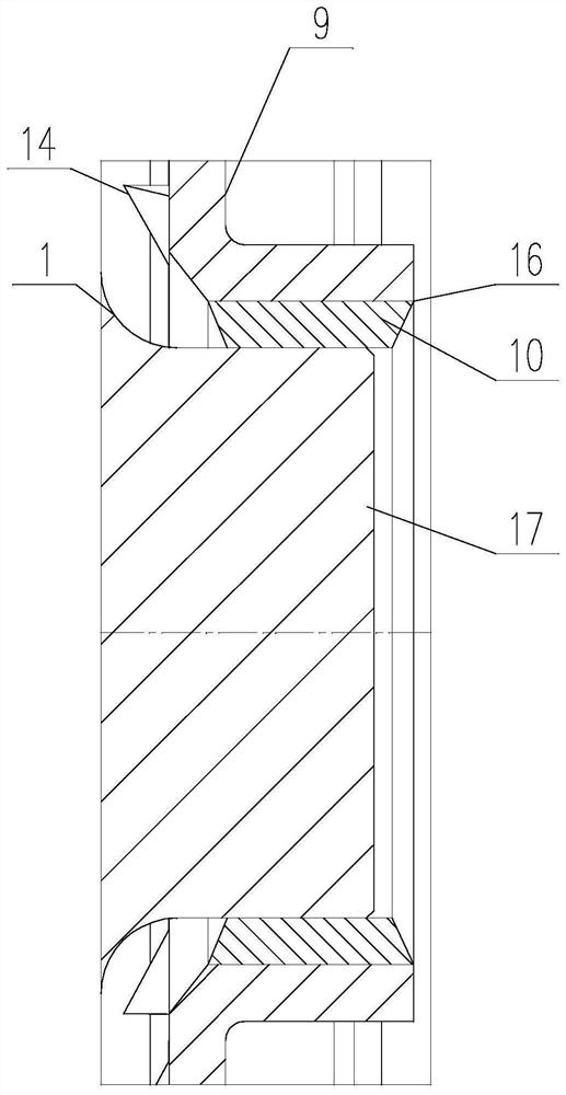 Embedded starting and rotating device of small turbine engine and aircraft with embedded starting and rotating device