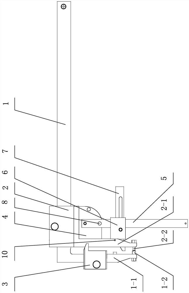 Full-rail type railhead abrasion measuring device